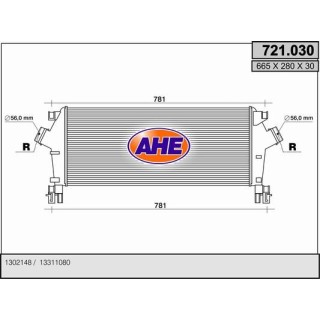 721030  INT OPEL Astra J 1.4/1.6 Turbo 10.09-