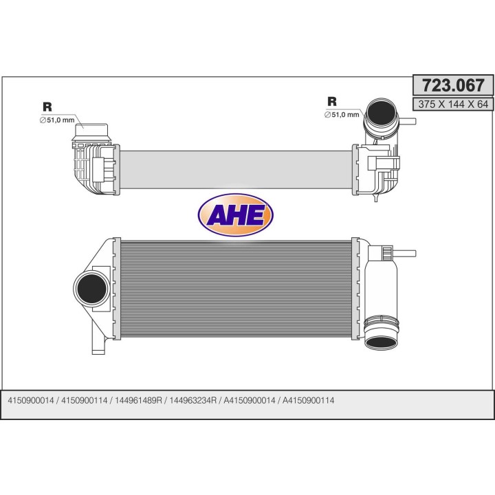 723067  MERCEDES Citan / RENAULT Kangoo II 108CDi/109CDi/1