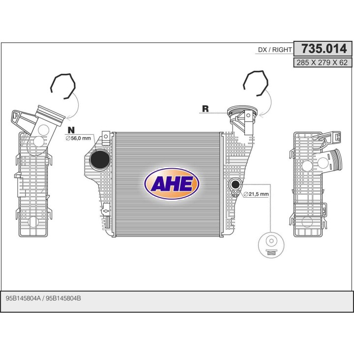 735014  PORSCHE Macan (95B) 3.0 GTS - 3.0 S - 3.6 Turbo  D