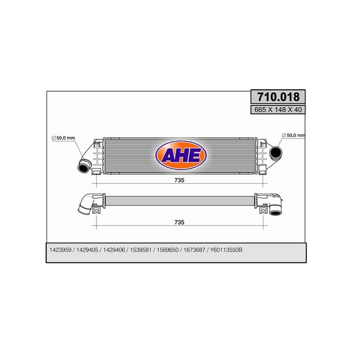 710018  INT FORD S-Max/Kuga/Mondeo 1.6-1.8-2.0-2.2TDCi 06-