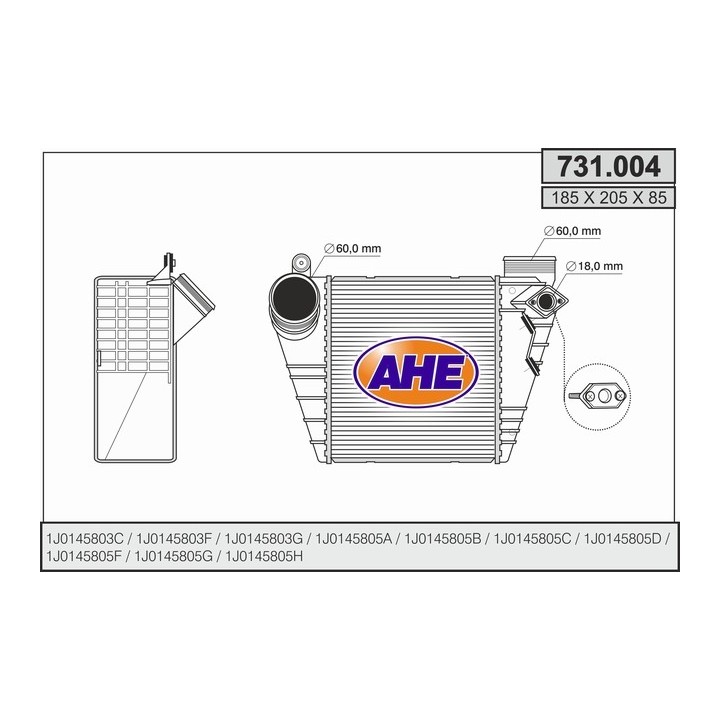 731004  AUDI A3 I 1.8 20V Turbo-1.9 Tdi    ABRAZADERAS