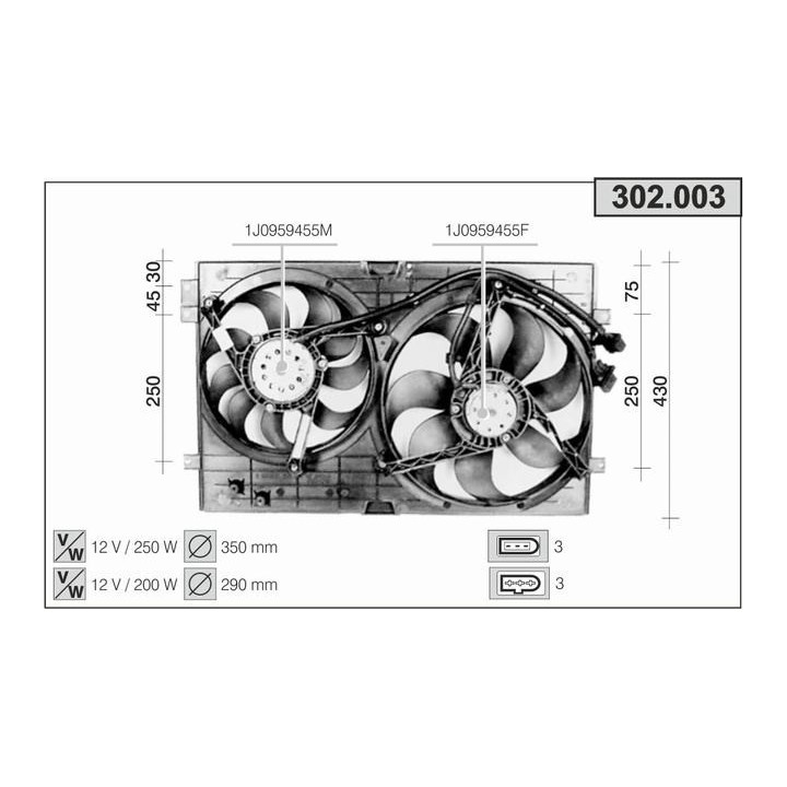 302003  AUDI A3 I 1.6 8V-1.8 20V- 1.8 20V Turbo - 1.9 Tdi