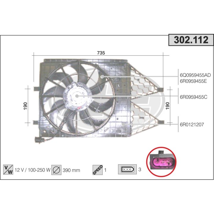 302112  SEAT    Cordoba (6L2) -- 2002/2009    1.2 i 12V