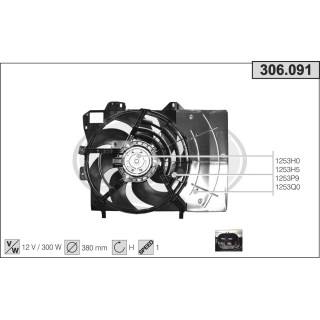 306091  CITROEN C 3 1.4 8V/16V - 1.6 16V - 1.4 Hdi - 1.6 1